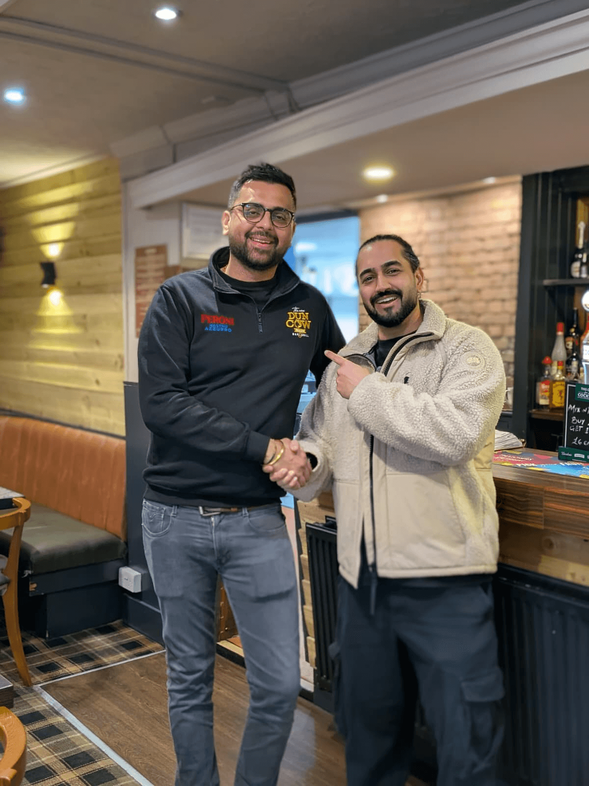 Owner of The New Dun Cow Bar & Grill